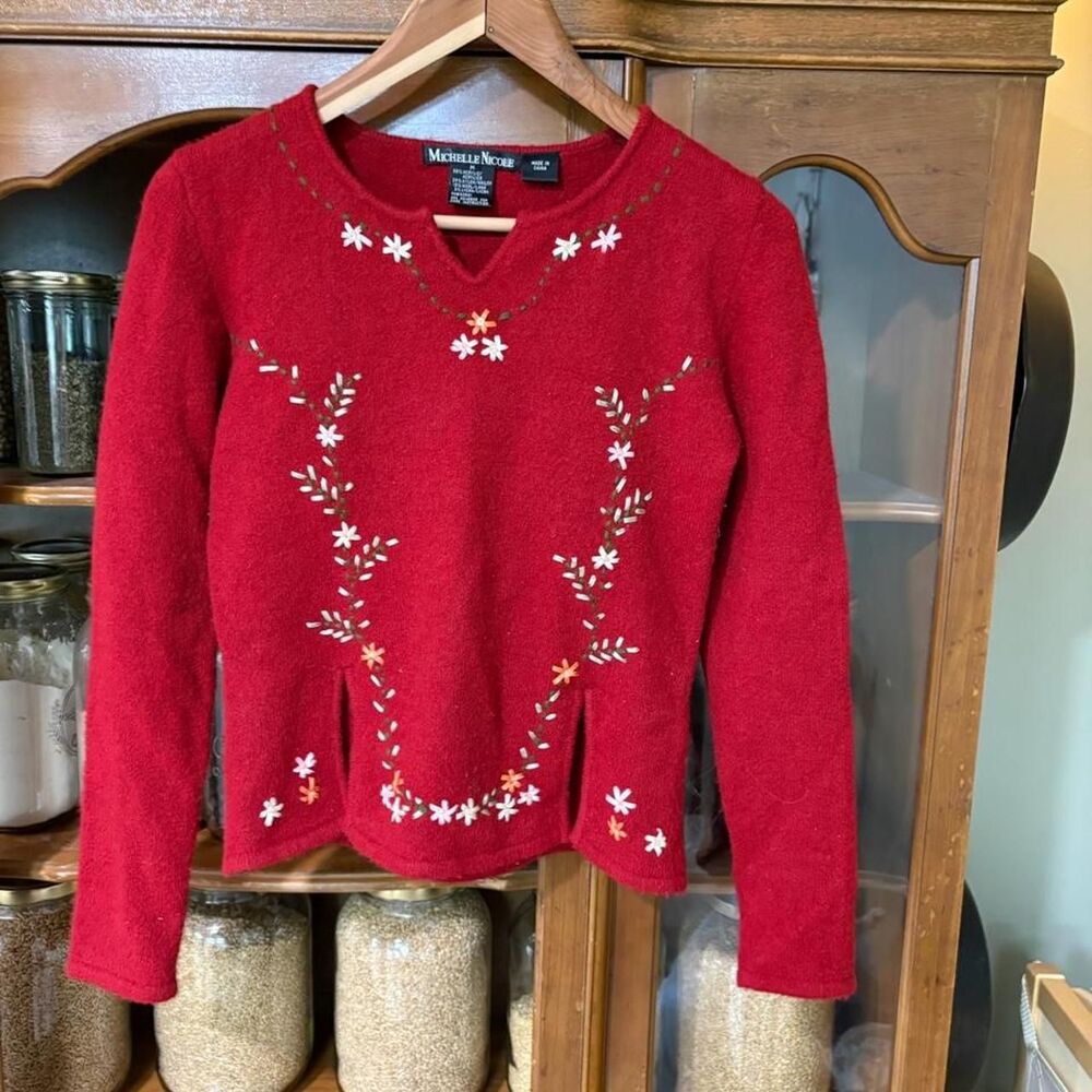 My-michelle Women's Red Jumper